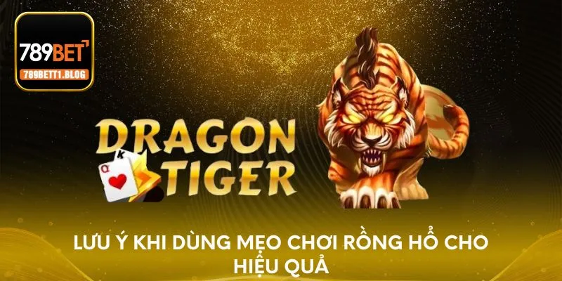 Lưu ý khi dùng mẹo chơi Rồng Hổ cho hiệu quả